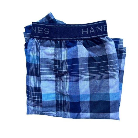 Hanes Men's Tagless Boxer Briefs Woven with Exposed Waistband XL 12 Pack - Picture 8 of 16